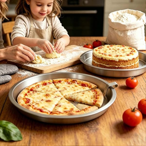 9 tommer non-stick bageform – med metalskraber – til cheesecake eller pizzabagning 3pcs