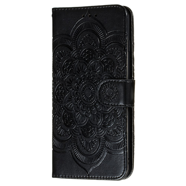 Yhteensopiva Samsungin kanssa Yhteensopiva Yhteensopiva Galaxy S22 Plus -kuoren kanssa Mandala Kukka Musta 70