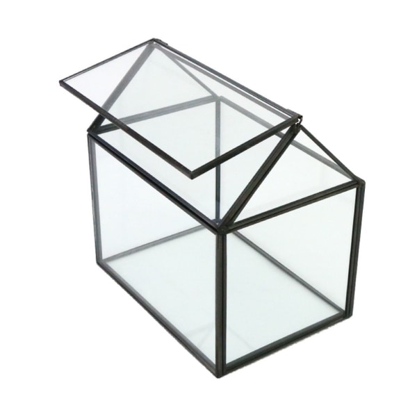 Glas Terrarium Container Geometrisk Suckulent Planter House