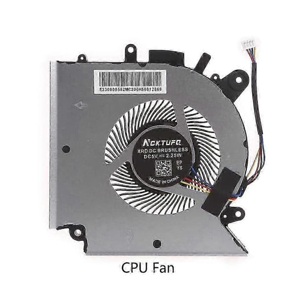 Til msi katana gf66 gf76 11sc 11uc bærbar cpu køleventilator 5v 4pin gpu radiator [MI] CPU