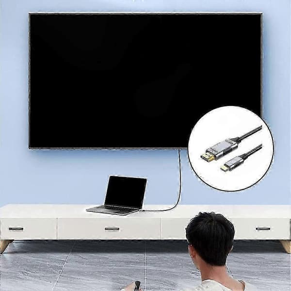USB-C–HDMI-sovitin koti- ja toimistokäyttöön 4K30HZ