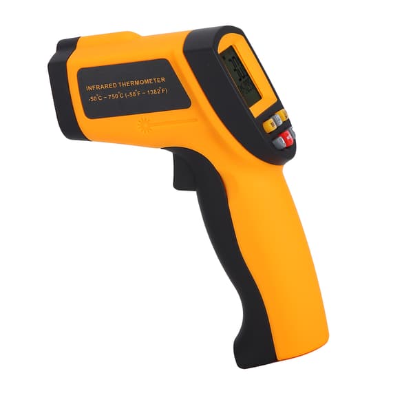 [RM]Infrared Thermometer Gun Non-Contact Laser Thermometer Adjustable Emissivity Fast Response Infrared Sensor For Surface Temperature Measurement