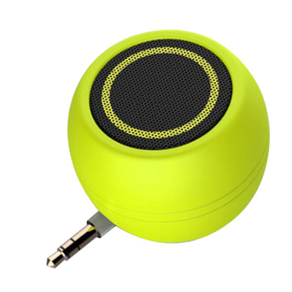 2 Stycken Mini Högtalare 3.5mm Jack AUX Musik Ljudspelare För Laptop Dator