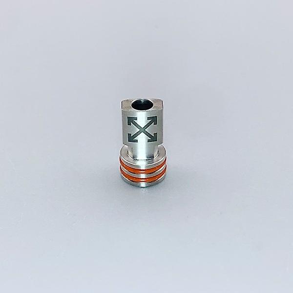 DSX Square OFF Style 510 Tip 316SS Small Caliber MTL 510 Tips för Billet BB Box Mod Verktygstillbehör black