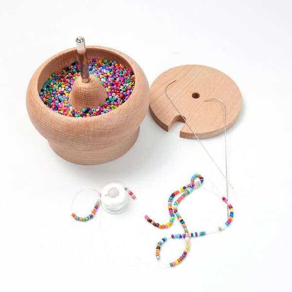 [RM]Bead Loader Bead Spinner for Jewelry Making DIY Seed Beads Clay Beads DIY Crafts_max