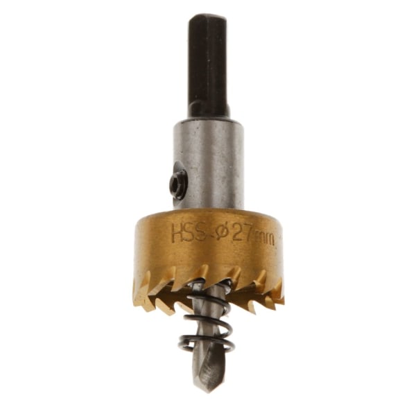 27 mm HSS Hög Borr Rostfritt Stål Borr Såg Multi-Bit Skärverktyg