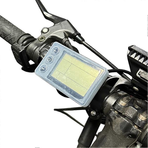 [RM]Elcykel Display Silikonfodral för S866 LCD Display Scooter Kontrollpanel Dammskydd Elscooter Tillbehör Transparent
