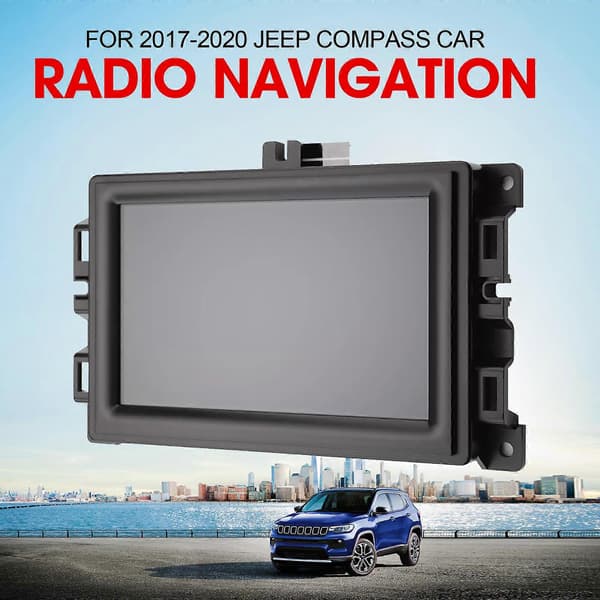 Til 2017-2020 JEEP 7 tommer LCD-skærm Touch Screen Radio Navigation Erstatning