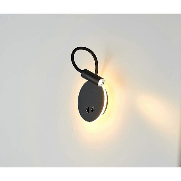 [RM]3+8w LED sengelampe til læsning LED læselampe