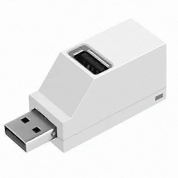 USB 3.0 Højhastigheds Bærbar Hub med Multi-Interface Splitter Adapter Black