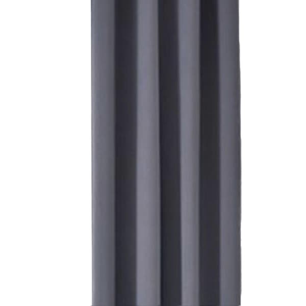 [RM]Blackout Curtain Polyester Bedroom Blackout Curtains Dark Grey for Home Decoration