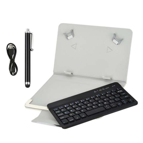 3-i-1 Universellt Bluetooth-tangentbord för 9-10 tums Tablet PC, Svart