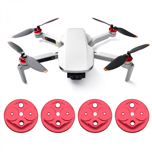 Motorkåpa i aluminiumlegering 4 stycken för DJI Mavic Mini Drone Tillbehör - Dammtät, Repskydd Fodral Skyddsfästen