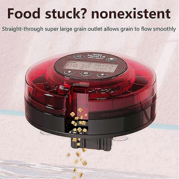 Nyt akvarium automatisk fiskefoderautomat Automatisk foderdispenser