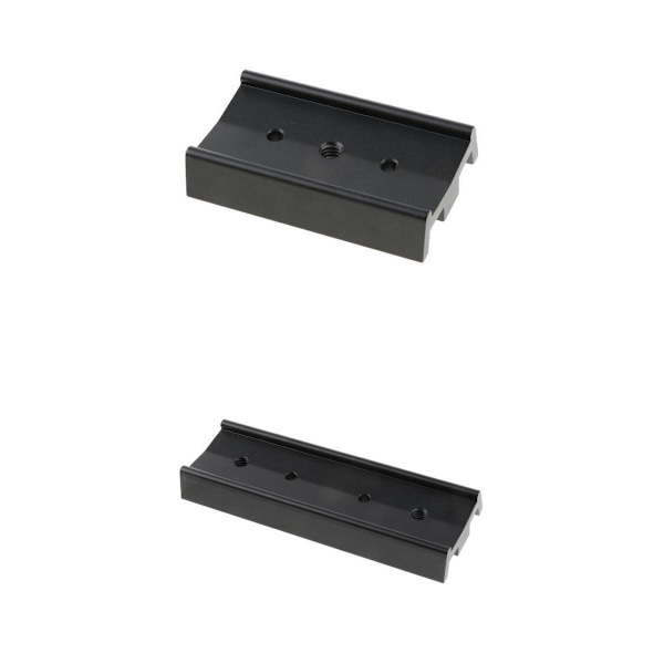 2stk Teleskop Dovetail Monteringsplatta för 70mm+130mm Långt Ekvatorialstativ