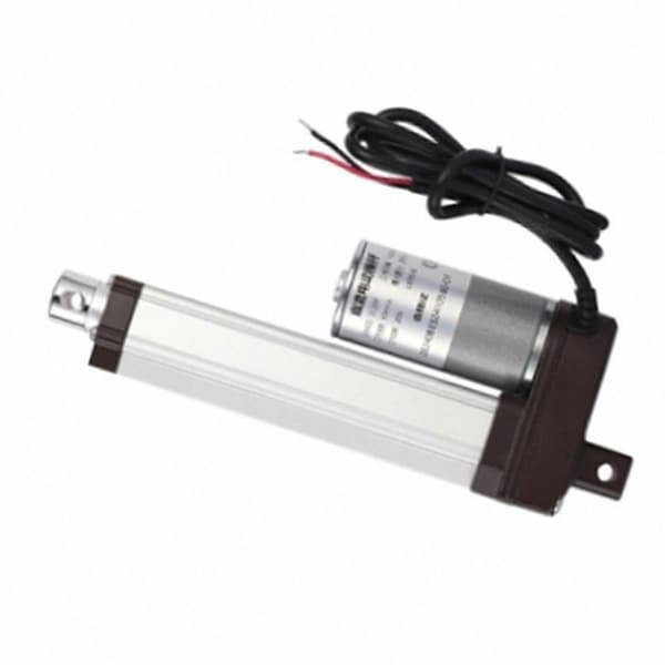 12V 1000N Lineær Aktuator, 100 kg Trykkraft, 100 mm Slaglængde, Elektrisk Motor