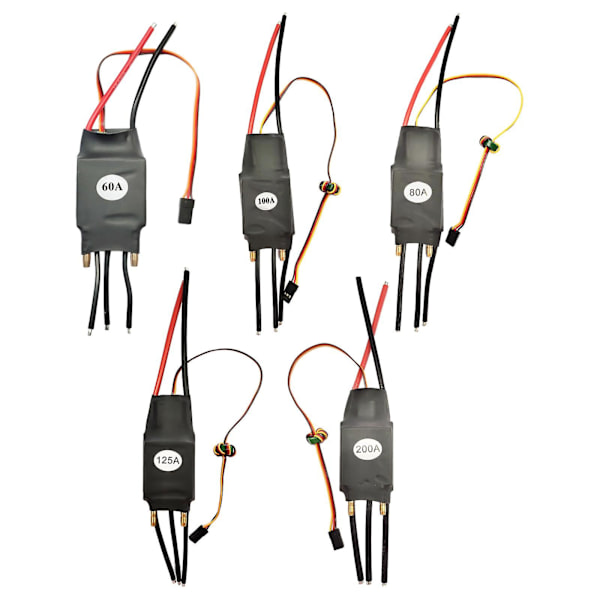 [RM]Børsteløs vandkøling elektrisk hastighedsregulator ESC til RC bådmodel 60A Multi
