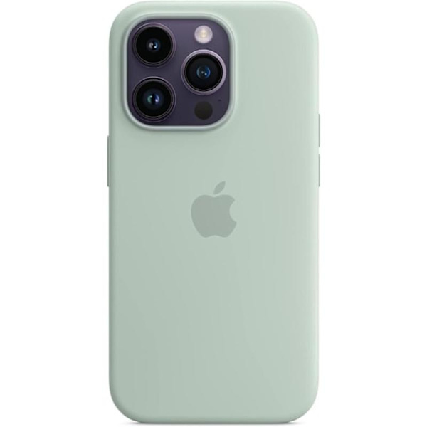 [RM]MagSafe Silicone Case for iPhone 14 Plus, Green iPhone 14 Plus iPhone 14 Plus green
