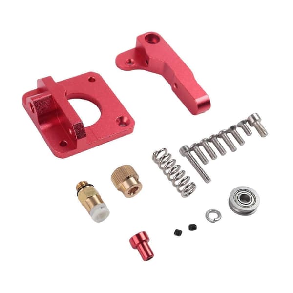 2X Dual Gear Ekstruder til Ender 3 V2 Opgraderingsmotoraksel 20mm, Kompatibel med Ender 3 Pro CR10 Serie 3D Printer