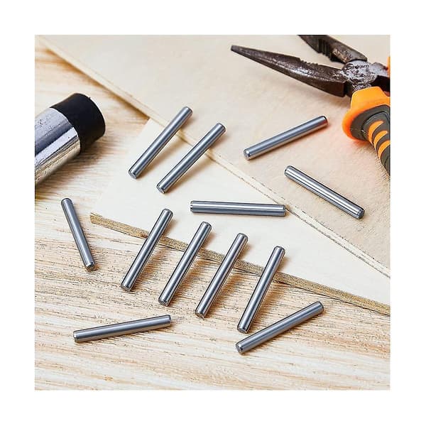 [RM]32 stk 5 mm x 40 mm hyllebærere, hylleplugger i rustfritt stål, metallbok-FA6-