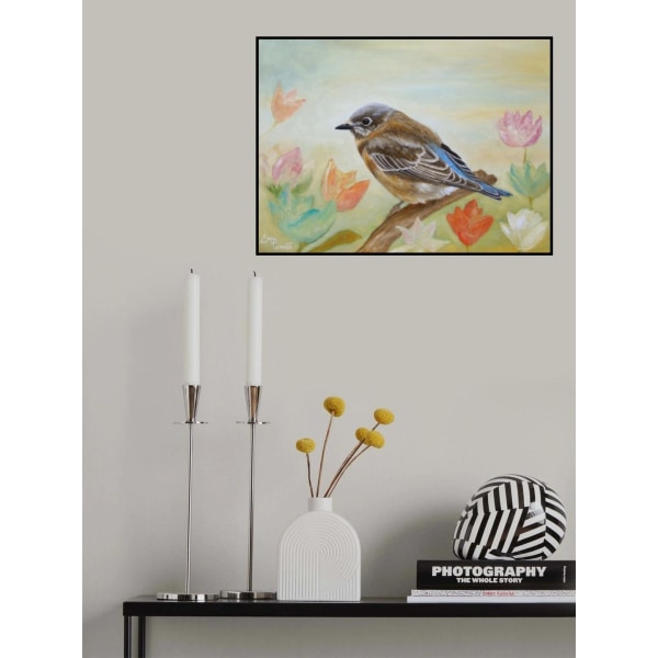 Bluebird On A Sunny Day MultiColor 70x100 cm