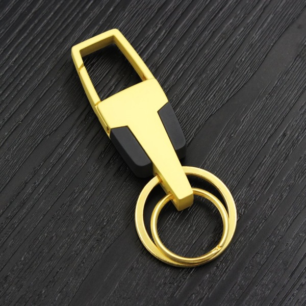 Klassisk nøkkelring Guld