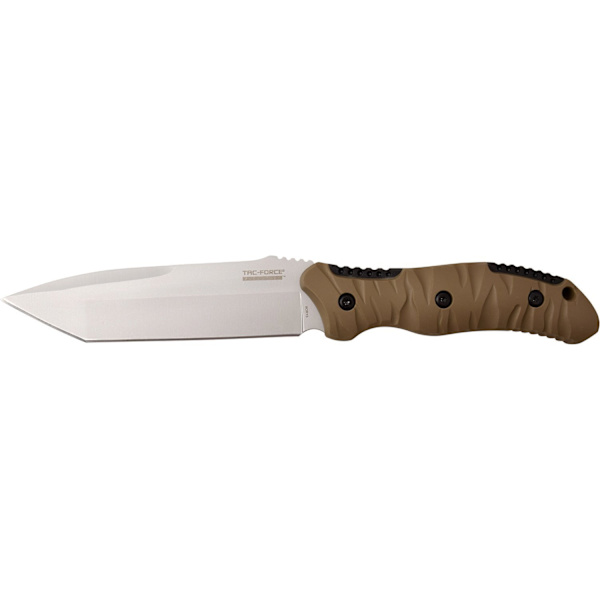 TAC-FORCE - EVOLUTION - TFE-FIX015T-TN - FIXED BLADE KNIFE Brown