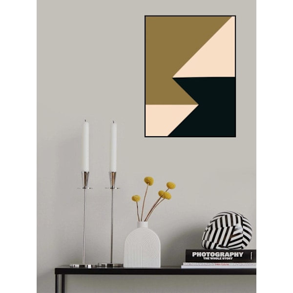 Minimal Large Geometric MultiColor 21x30 cm