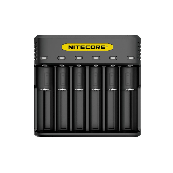 Q6 - NITECORE Li-ion Laddare Svart