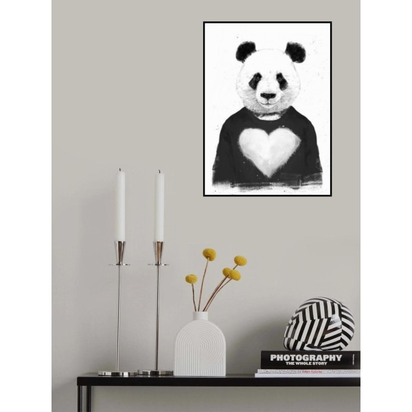 Lovely Panda MultiColor 50x70 cm