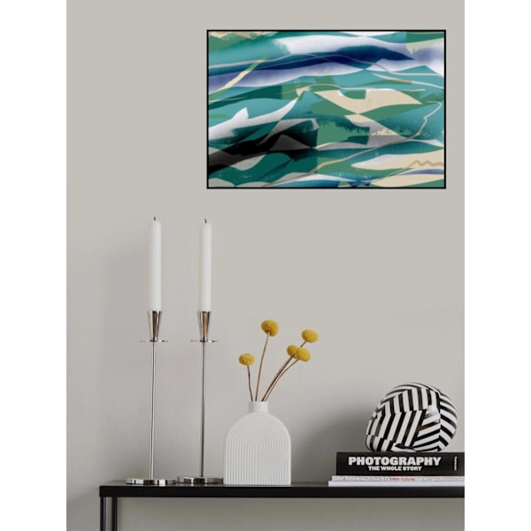Abstraction In Landscape MultiColor 21x30 cm