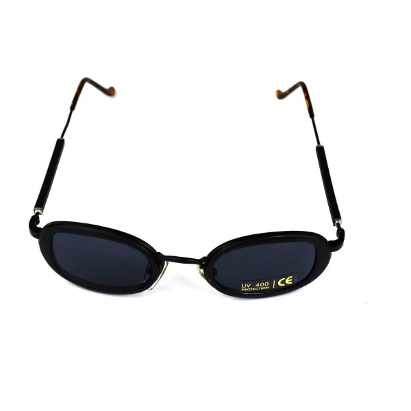 Solbriller svart med sort linse