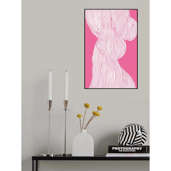Fibers No 1 (Pink) MultiColor 21x30 cm