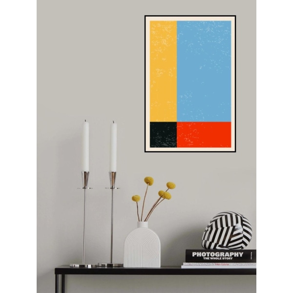 Minimal Abstract Shapes Series 13 MultiColor 50x70 cm