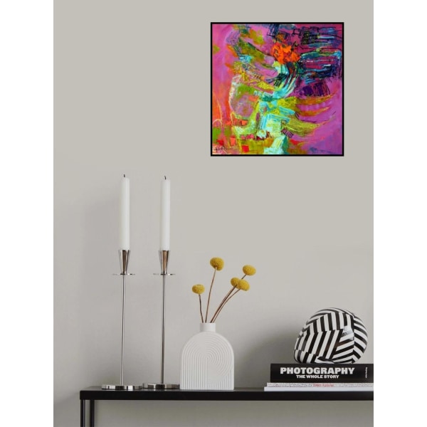 Df930 Blandgrønnegræsgangev MultiColor 21x30 cm