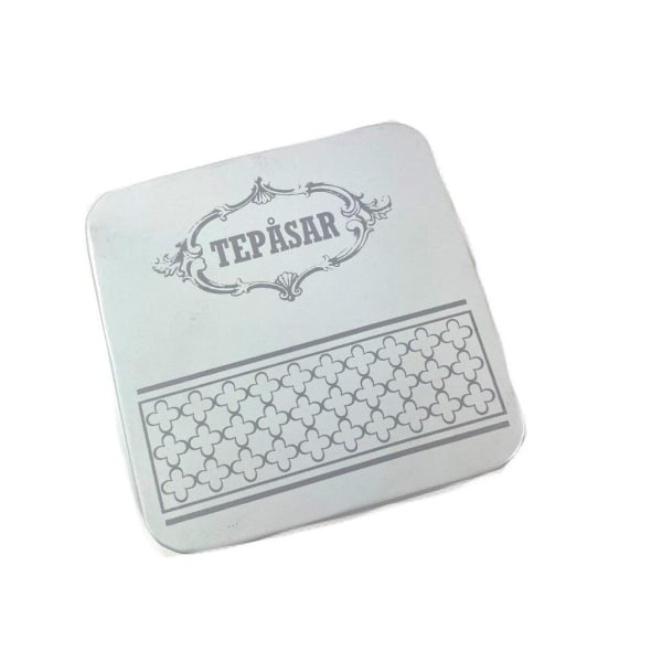 Metal tea box