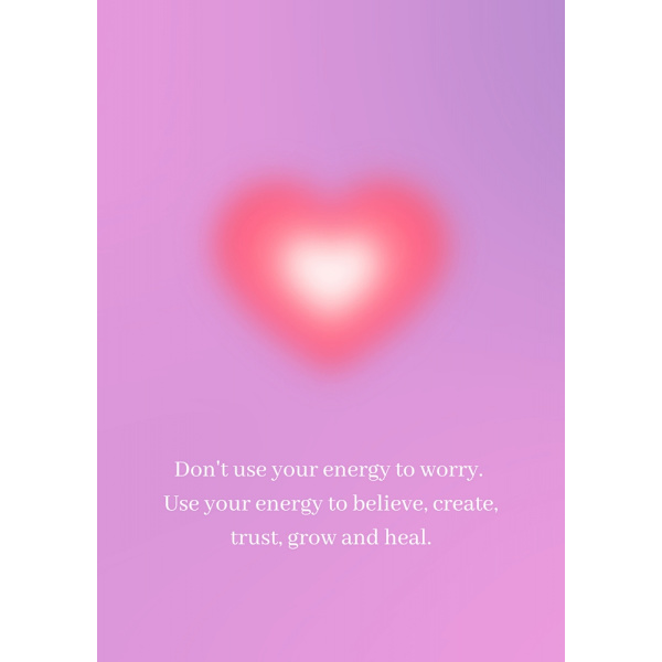 Motivational Aura Poster MultiColor 70x100 cm