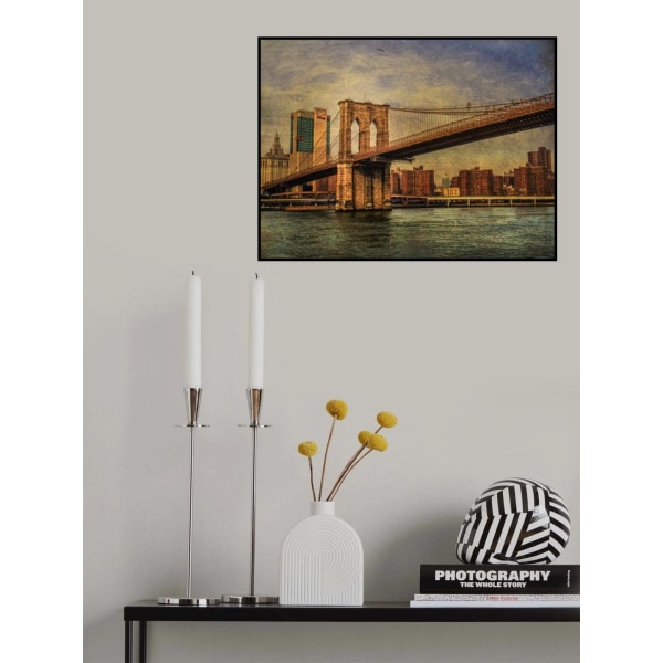 Brooklyn Bridge MultiColor 50x70 cm