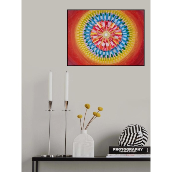 Mandala-energia MultiColor 50x70 cm