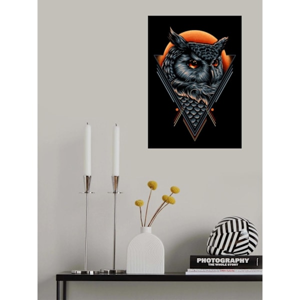 I Am The Owl MultiColor 50x70 cm