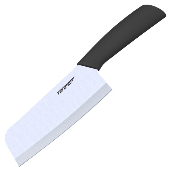 Tonife Zirconia keramisk kjøkkenkniv - 6" kjøkkenkniv Black