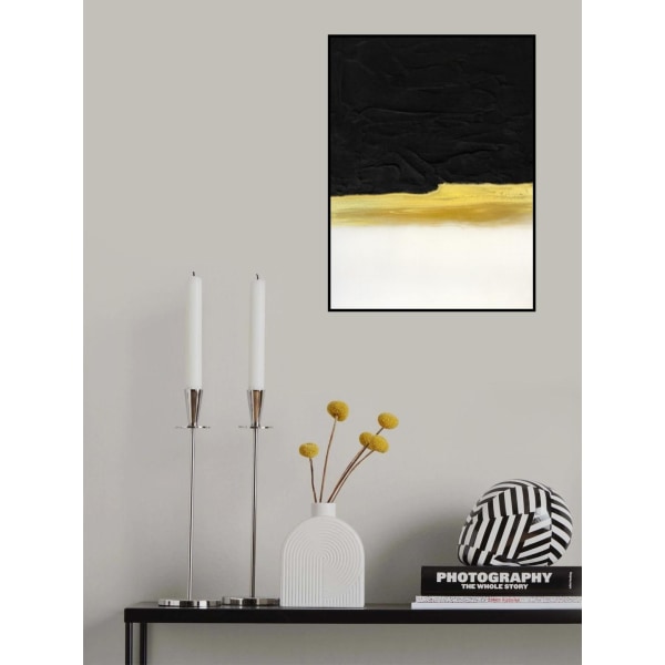 Black And White Golden Light MultiColor 70x100 cm