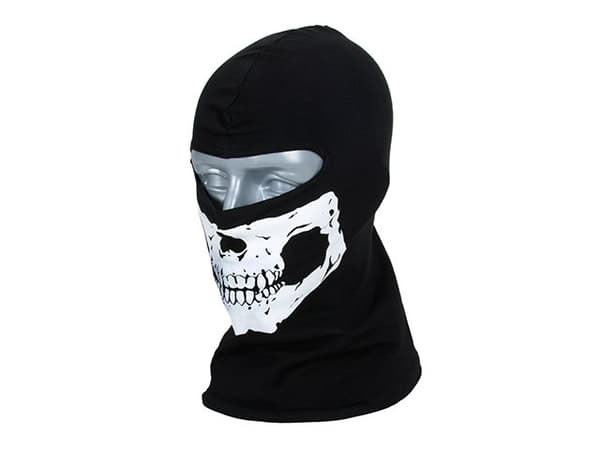 8FIELDS - Ansiktsmask / Balaclava - skull Black