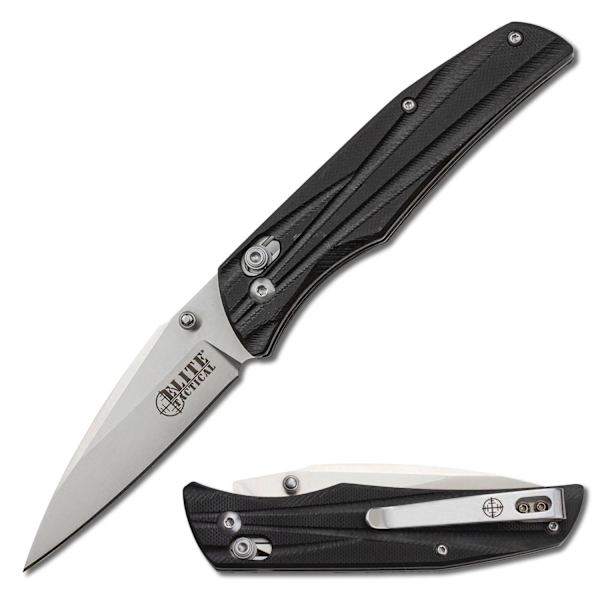 Elite Tactical - FDR009 - Fällkniv Svart