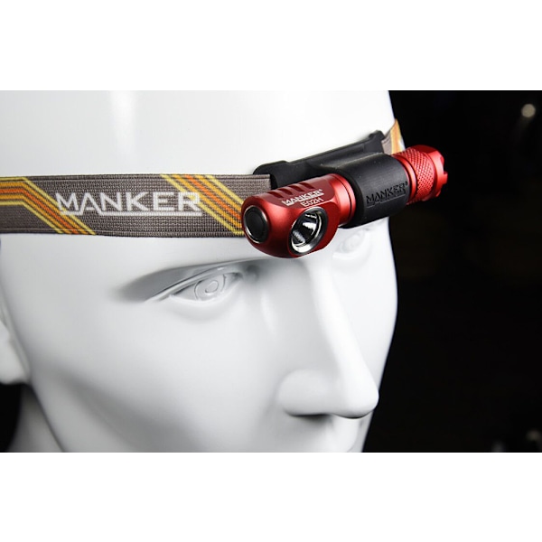 Manker E02H E02H NW (NICHIA) Black NW svart