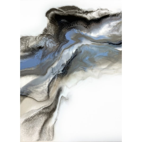 Grey Smoke 3 MultiColor 70x100 cm