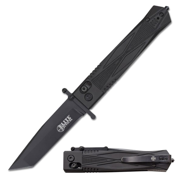 Elite Tactical - FDR015 - Fällkniv Svart