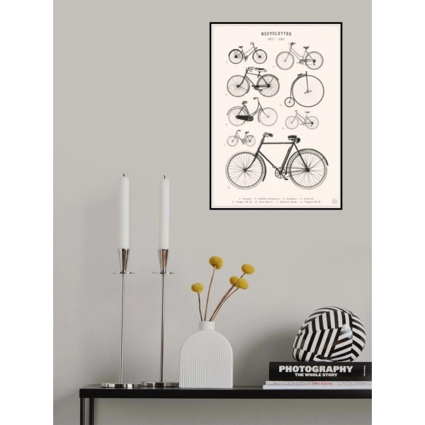 Bicyclettes MultiColor 21x30 cm