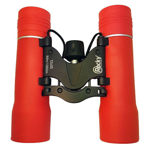 Rocky Binoculars 12 x Zoom Red Red