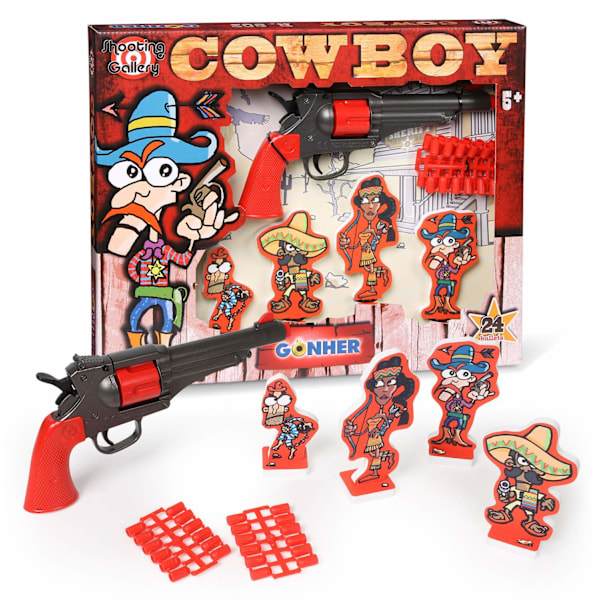 902/0 - Gonher Cowboy Shooting Red